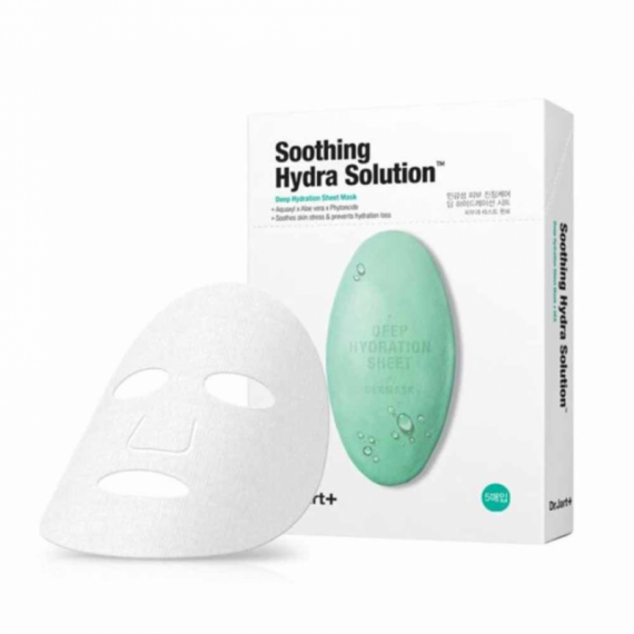 Dr.Jart+ Dermask Soothing Hydra Solution Mask 5pcs 蒂佳婷綠色藥丸抗敏鎮靜面膜 (5片)