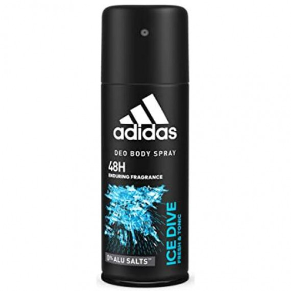 ADIDAS Ice Dive Spray 150ml 阿迪達斯男士香體噴霧 - 冰感