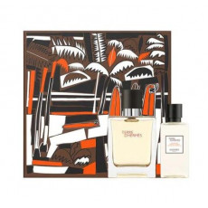 HERMES Terre D'Hermes Eau De Toilette 50ml + Shower Gel 40ml Set 愛馬仕大地男士淡香水50ml + 沐浴露40ml 套裝