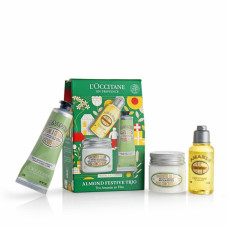 L'OCCITANE Almond Festive Trio 歐舒丹杏仁套裝 (手霜 30ml + 緊膚乳 50ml + 沐浴油 35ml)