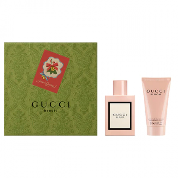 GUCCI Limited Christmas Perfume Set (EDT 50ml + Body Lotion 50ml) 古馳限量聖誕套裝 (淡香水50ml+身體乳液50ml)