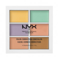 NYX Colour Correcting Concealer #3Cp04 六色遮瑕盤