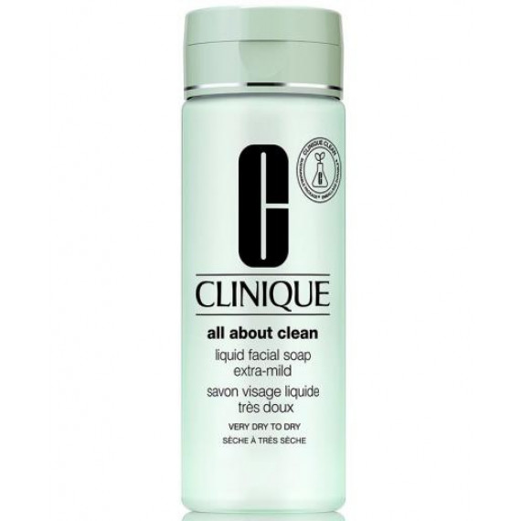 CLINIQUE All About Clean Liquid Facial Soap 200ml (Dry Skin) 倩碧洗面液 (乾性肌膚)