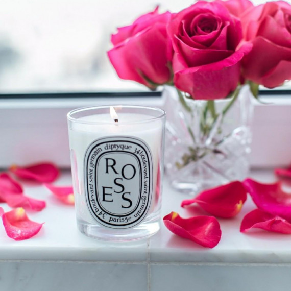 DIPTYQUE Roses Candle 70g 蒂普提克玫瑰香氛蠟燭 70g 