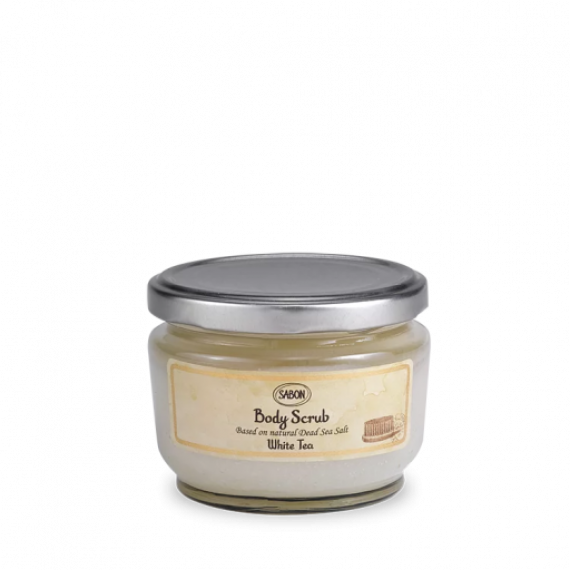 SABON Body Scrub 320g White Tea 薩邦身體磨砂 320g 白茶清韻