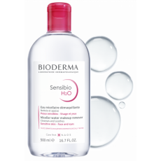 BIODERMA Sensibio H2O Micellar Water Makeup Remover 500ml 貝德瑪深層卸妝潔膚水