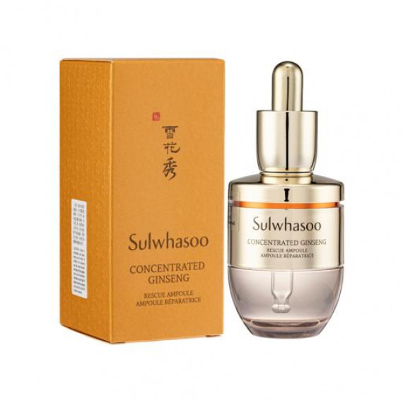 SULWHASOO Concentrated Ginseng Rescue Ampoule 20g 雪花秀滋陰生人參煥顏高效精華液 20g