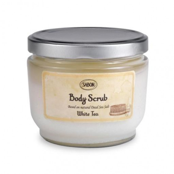 SABON Body Scrub 600g White Tea 薩邦身體磨砂 600g 白茶清韻