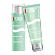 BIOTHERM Aquapower Set For Men (Cleanser 125ml+Gel 75ml)   碧歐泉男士温泉強效保濕潔面125ml+啫喱75ml套裝