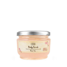 SABON Body Scrub 320g Rose Tea 薩邦 身體磨砂 320g 玫瑰花茶