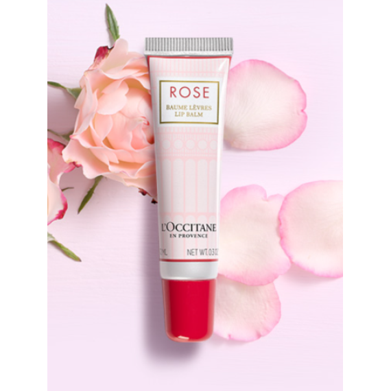 L'OCCITANE Roses et Reines Pink Lip Balm 12ml 歐舒丹 玫瑰保濕潤唇膏 12ml