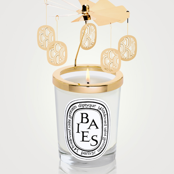 (限量版) DIPTYQUE Carousel Set With Baies Candle 190g 蒂普提克 旋轉燭罩及漿果香香氛蠟燭禮盒