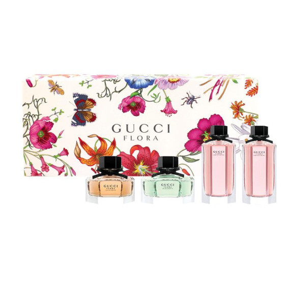 GUCCI Floral Parfum 4 x 5ml Set 古馳花味香水套裝