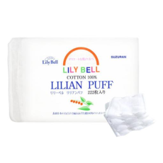 LILY BELL Lilian Puff Cotton 100% Cotton 222pcs 麗麗貝爾 純棉化妝棉