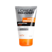 VE CYCLE-L'OREAL Men Expert Hydra Energetic Detoxifying Foam 100ml 歐萊雅男士活力保濕排毒潔面乳