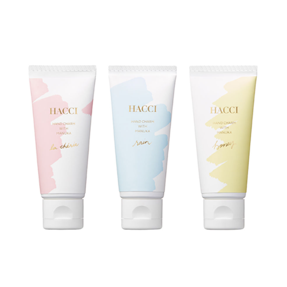 HACCI Hand Cream & Sanitizer to Go 15g x 3 保濕滋潤消毒搓手液