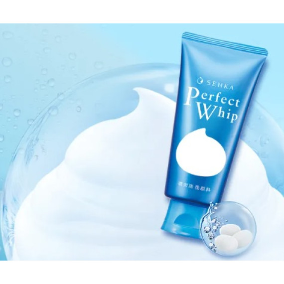 SHISEIDO Senka Perfect Whip Cleansing Foam 120g 超微米潔顏乳