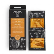 APIVITA  Face Mask with Honey 2*8*6ml 蜂蜜水潤保濕面膜 