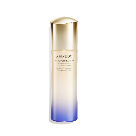 SHISEIDO VITAL PERFECTION White Revitalizing Emulsion Enriched 100ml 資生堂 全效美白抗紋乳液（滋潤）