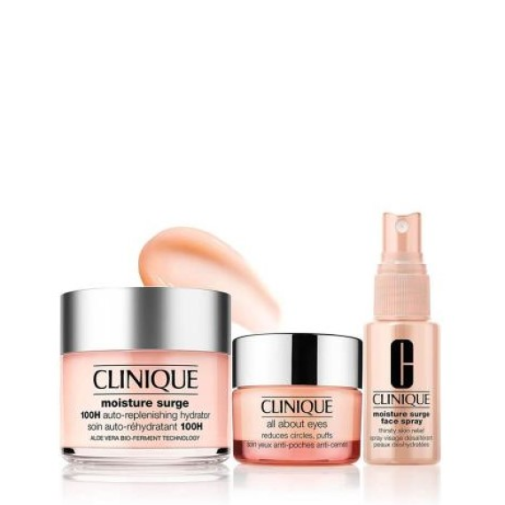 CLINIQUE Moisture Surge 100H Auto-Replenishing Hydrator Ultra Hydration Set  倩碧 滋潤高效水嫩保濕套裝