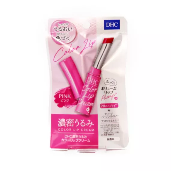 DHC Thick Colour Lip Balm Pink 1.5g 濃密有色潤唇膏(粉色)