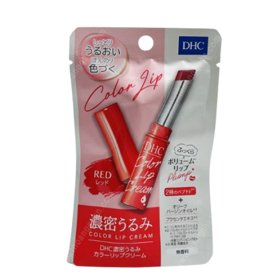 DHC Thick Colour Tinted Lip Balm Red 1.5g 濃密有色潤唇膏 (紅色)