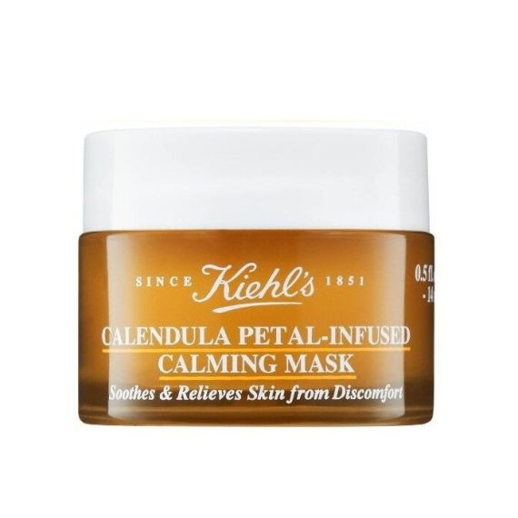 小樣品- KIEHL'S Calendula Petal-Infused Calming Mask 14ml 科顏氏金盞花蘆薈鎮靜保濕凍膜 