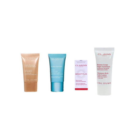 小樣品套裝-CLARINS 4pcs-Set 嬌韻詩4件套