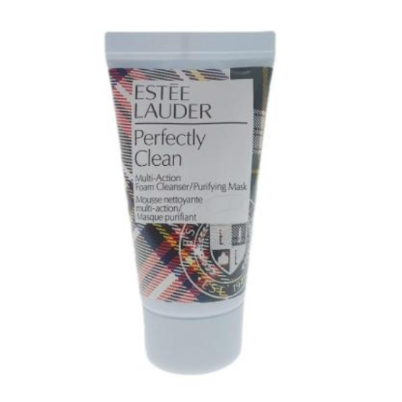 小樣品- ESTEE LAUDER Perfectly Clean Multi-Action Foam Cleanser/Purifying Mask 30ml 雅詩蘭黛 全效深層淨肌潔面泡沫/面膜