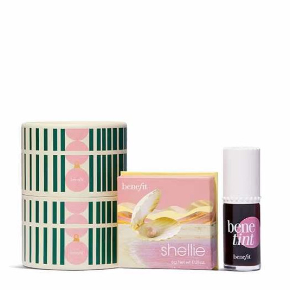 BENEFIT Mistletoe Blushin' Lip Tint & Blush Set 貝玲妃 節日胭脂禮品套裝