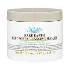 KIEHL'S Rare Earth Deep Pore Cleansing Masque 125ml   科顏氏白泥面膜 125ml