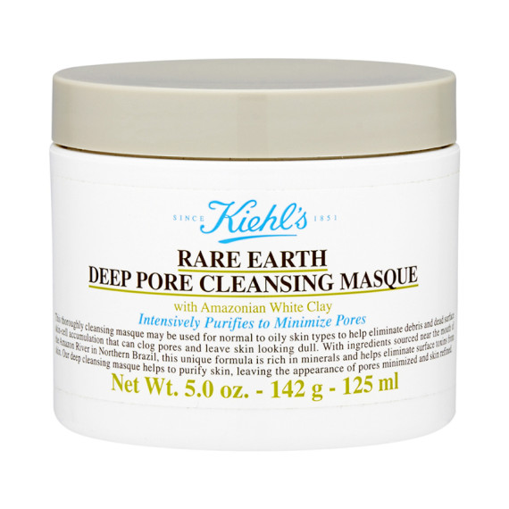 KIEHL'S Rare Earth Deep Pore Cleansing Masque 125ml   科顏氏白泥面膜 125ml