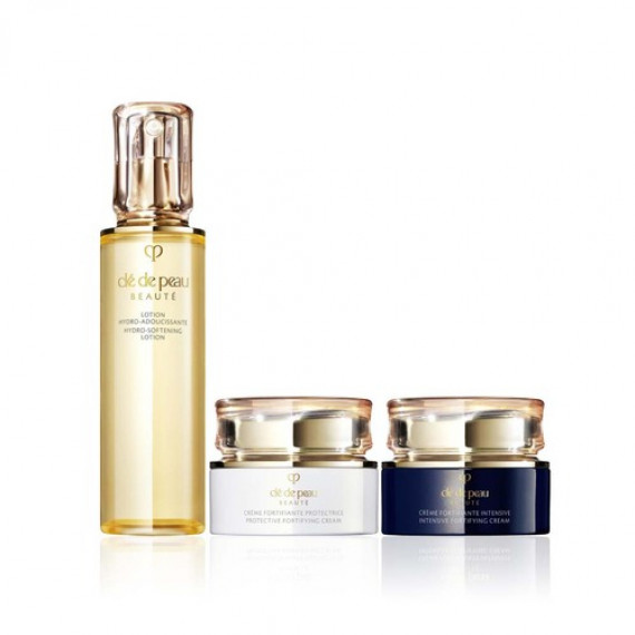 CLE DE PEAU Ultimate Daily Cream Care Set 3pcs 肌膚之鑰基礎保養精華霜組 (3件組套裝)