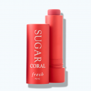 FRESH Sugar Coral Tinted Lip Treatment 4.3g SPF 15  馥蕾詩黃糖潤色護唇膏(珊瑚橙紅) 4.3g