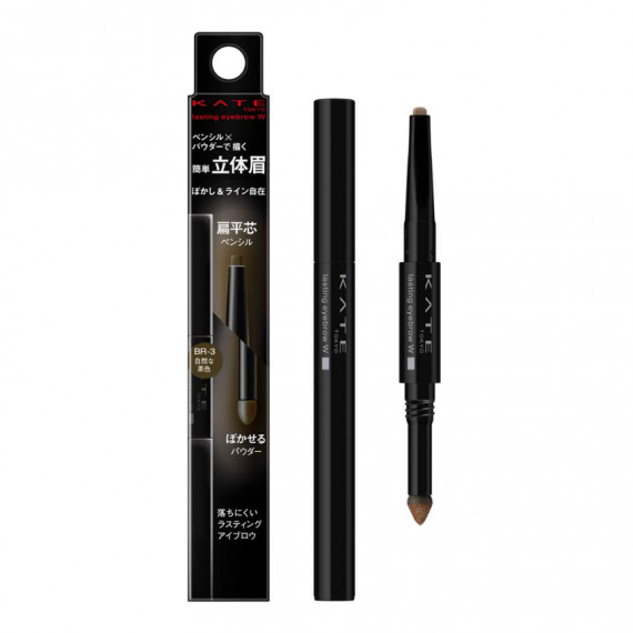  #BR-3 KATE Lasting Eyebrow W N (FL) 凱特持久眉毛W #BR-3  Natural Brown