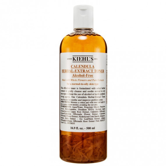 KIEHL'S Calendula Herbal-Extract Alcohol-Free Toner 500ml 科顏氏金盞花植物精華爽膚水 500ml