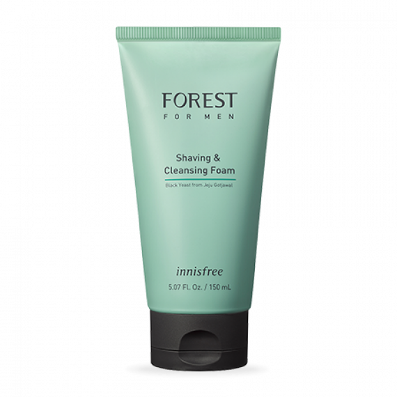 INNISFREE Forest For Men Shaving & Cleansing Foam 150ml 悅詩風吟森林男士保濕剃鬚潔面膏