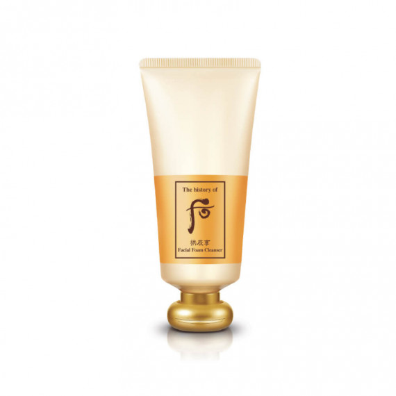 THE HISTORY OF WHOO Gongjinhyang Facial Foam Cleanser 180ml 后 拱辰享活膚泡沫洗顏乳